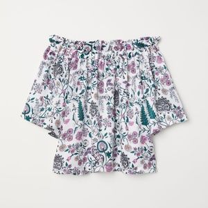 H&M off the shoulder blouse